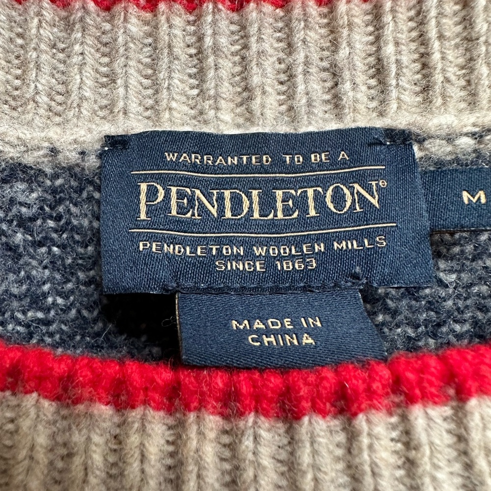 Pendleton Bridger Stripes Sweater x Free People - Picture 6 of 16